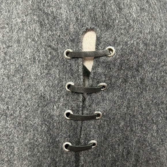 Cashmere Wool Blend Large Fringe Scarf Wrap - Picture 7 of 16